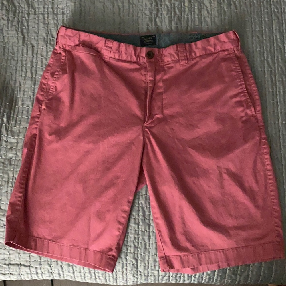 Men’s J.Crew Stretch 10.5 inseam Waist 33